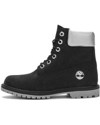 Timberland - (Wmns) 6 Inch Heritage Cupsole Waterproof Boots Nubuck With Collar' - Lyst