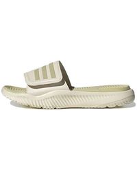 adidas - Alphabounce Slide 'Wonder Sandy Metallic' - Lyst