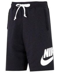 Nike - As Sportswear Spe Ft Alumni Short Logo - Lyst