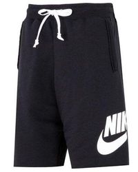 Nike - As Sportswear Spe Ft Alumni Short Logo - Lyst