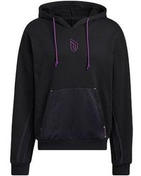 adidas - Dame 8 Inn Hdy Basketball Sports Hooded Pullover Long Sleeves - Lyst