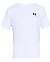 Under Armour - Ua Sportstyler Logo Training Sports Short Sleeve Couple Style - Lyst