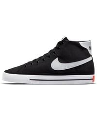 Nike - Court Legacy Canvas Mid - Lyst