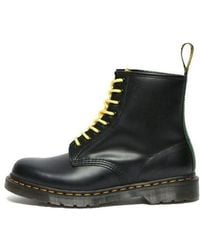 Dr. Martens - 1460 Contrast Smooth Leather Lace Up Boots - Lyst
