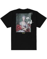 Off-White c/o Virgil Abloh - Back Photo Printing Hort Leeve Black T-hirt - Lyst