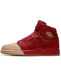 Nike - (Wmns) 1 Retro High Premium 'Dipped Toe Gym' - Lyst