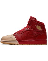Nike - (Wmns) 1 Retro High Premium 'Dipped Toe Gym' - Lyst