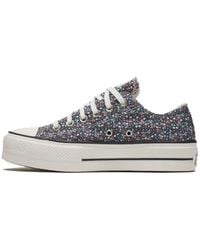 Converse - (Wmns) Chuck Taylor All Star Platform Low 'Vintage Floral' - Lyst