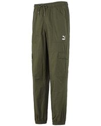 PUMA - Classics Cuff Trousers - Lyst