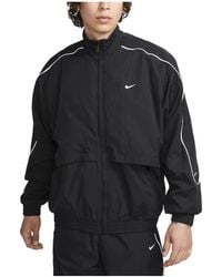 Nike - Solo Swoosh Woven Track Jackets - Lyst