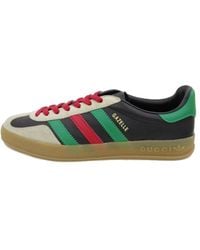 adidas gazelle silver green womens Adidas x Gucci Women's Gazelle Pink Velvet Low Top Sneakers main image 0