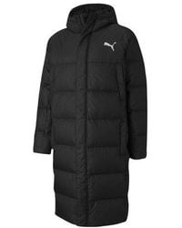 PUMA - Long Oversized Down Jacket - Lyst