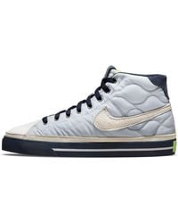 Nike - Female Court Legacy Skate Shoes 'blue White' - Lyst