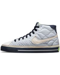 Nike - Female Court Legacy Skate Shoes 'blue White' - Lyst