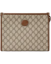 Gucci - Beauty Case With Interlocking G Ebony Sugar' - Lyst