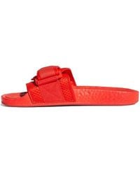 adidas - X Pharrell Boost Slides 'Active' - Lyst