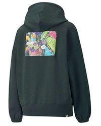 PUMA - (Wmns) Downtown Graphic Hoodie - Lyst