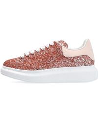 McQueen - (Wmns) Oversized Glitter Sneaker - Lyst