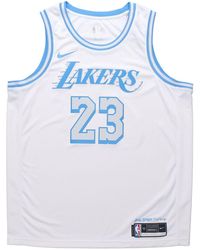 Nike - Nba Lebron James Los Angeles Lakers 2021/22 City Edition Swingman Jersey #23 - Lyst