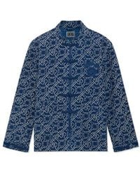 Li-ning - Badfive Sports Basketball Series Printing Loose Jacket - Lyst