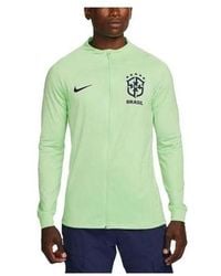Nike - Brazil Strike Dri-Fit Knit Soccer Track Jacket - Lyst