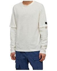 adidas - Y-3 Off- Layered Long Sleeve T-Shirts - Lyst