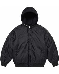 Supreme - Hooded Stadium Jacket - Lyst