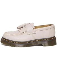 Dr. Martens - (Wmns) Adrian Virginia Leather Tassel Loafers 'Vintage Taupe' - Lyst