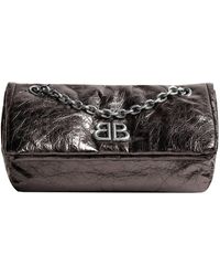 Balenciaga - (Wmns) Monaco Small Chain Bag Metallized 'Dark' - Lyst