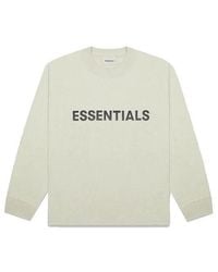 Fear Of God - Fw20 Long Sleeve Logo Tee - Lyst