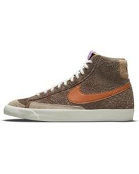 Nike - Blazer Mid '77 Premium 'Dark Chocolate' - Lyst