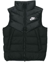 Nike - Sportswear Windrunner Down Fill Sports Splicing Stand Collar Down Vest - Lyst