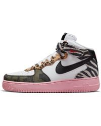 Nike - (Wmns) Air Force 1 Mid 'Tunnel Walk' - Lyst