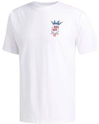 adidas - Originals Wehaultee Skateboard Printing Sports Round Neck Short Sleeve - Lyst