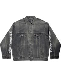 Balenciaga - Crypto Large Fit Jacket 'Light' - Lyst