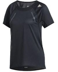 adidas - (Wmns) Heat.Rdy Tee Running Sports Short Sleeve - Lyst
