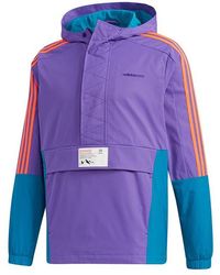 adidas - Neo M Ss Cs Wb Zipper Cardigan Windproof Colorblock Sports Hooded Jacket - Lyst