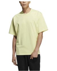 adidas - Originals C Tee Solid Color Small Label Loose Sports Short Sleeve Couple Style - Lyst
