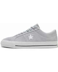 Converse - One Star Pro Suede Sneakers 'Wolf' - Lyst