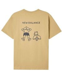 New Balance - X Noritake Crossover Funny Pattern Sports Round Neck Short Sleeve - Lyst