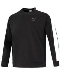 PUMA - Suit Crew Neck Logo Sweatshirt - Lyst