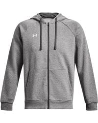 Under Armour - Under Armor Rival Fleece Hooded Jacket 'Heather' - Lyst