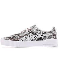 PUMA - (Wmns) Carina Reptile Casual Shoes For - Lyst
