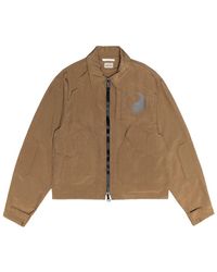 Stussy Canvas Insulated Work Jacket in Black for Men | Lyst