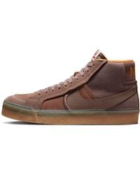 Nike - Zoom Blazer Mid Premium Plus Sb 'Plum Eclipse Gum' - Lyst