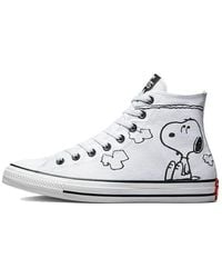 Converse - Peanuts X Chuck Taylor All Star High 'Snoopy And Woodstock' - Lyst