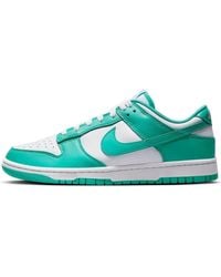 Nike - Dunk Low Retro Bttys White/clear Jade-white Dv0833-101 - Lyst
