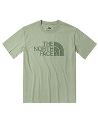 The North Face - Ss22 Logo T-Shirt 'Olivegreen' - Lyst