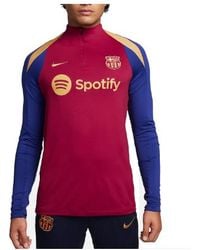 Nike - Fc Barcelona Strike Dri-Fit Football Drill Top Deep Royal' - Lyst