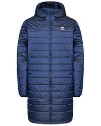 adidas - Originals Long Down Jacket - Lyst